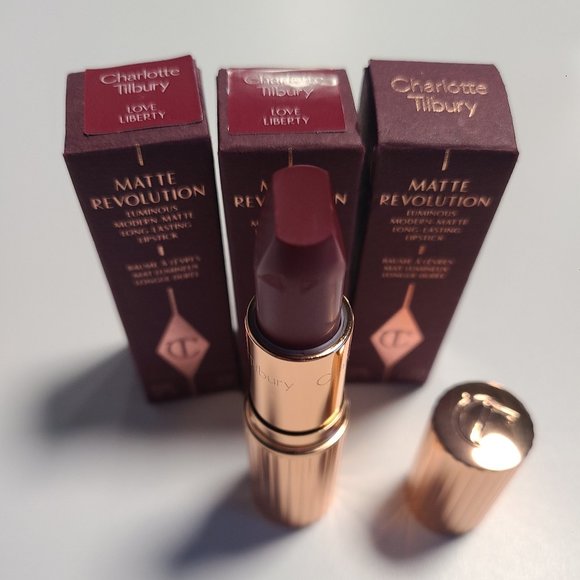 3 Charlotte Tilbury Love Liberty Matte Revolution Lipstick - Picture 1 of 3